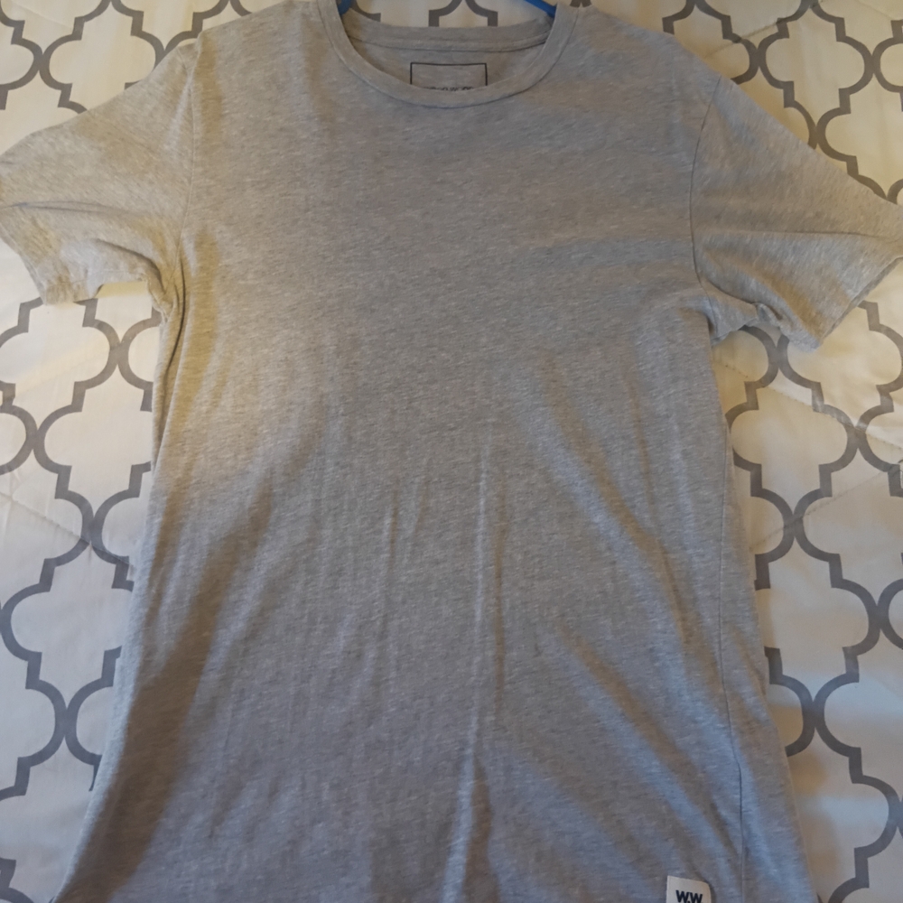 Wood Wood Gray Men's T Shirt